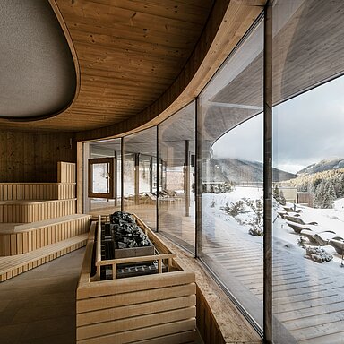 Sauna im Hotel mit beheiztem Außenpool, Hotel Pierer Steiermark